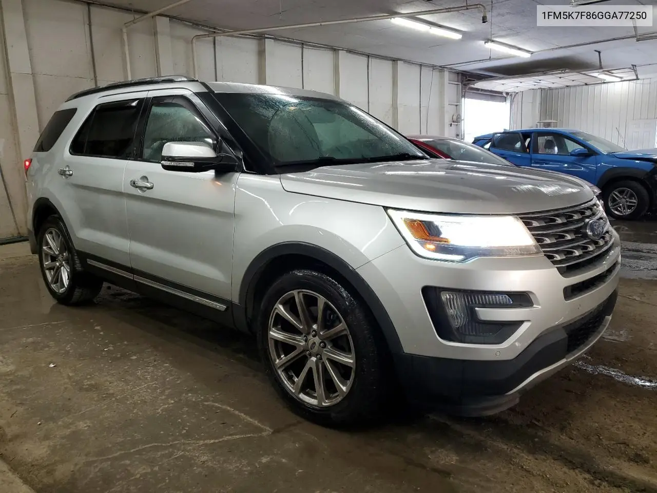 2016 Ford Explorer Limited VIN: 1FM5K7F86GGA77250 Lot: 62740095