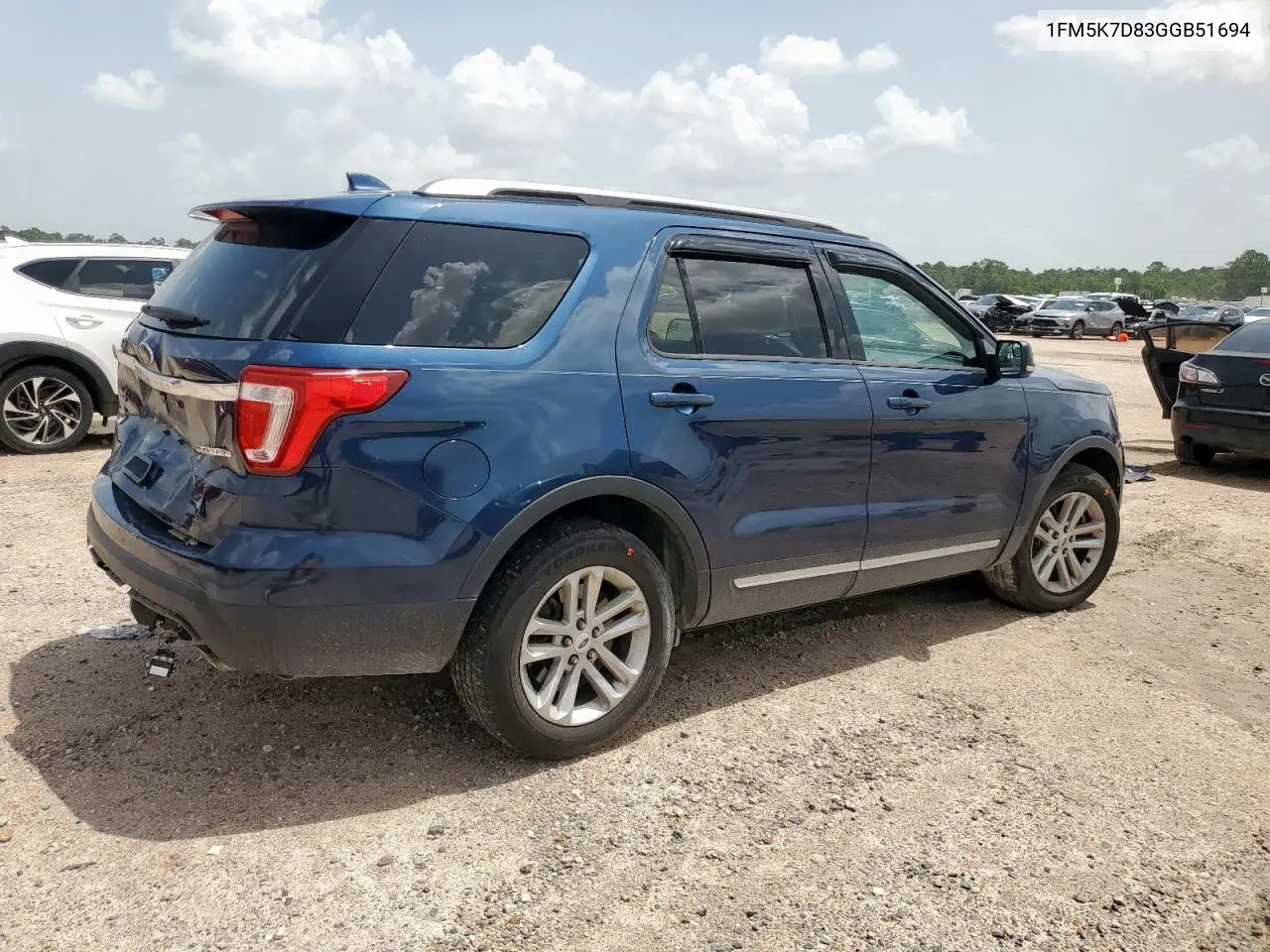 1fm5k7d83ggb51694 1FM5K7D83GGB51694 2016 Ford Explorer Xlt
