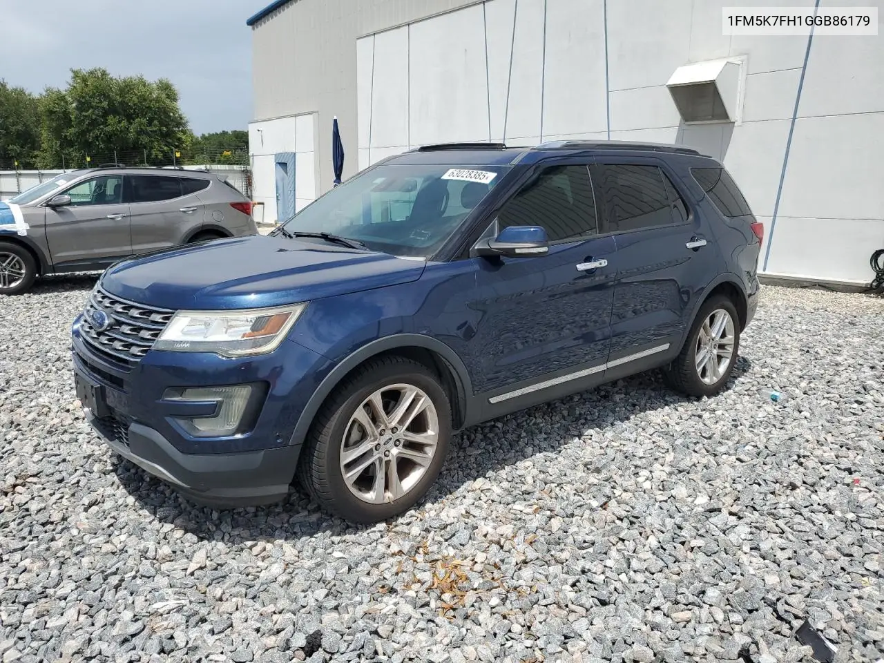 2016 Ford Explorer Limited VIN: 1FM5K7FH1GGB86179 Lot: 63028385