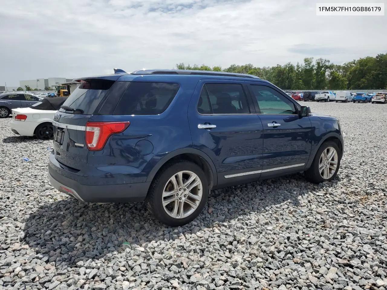 2016 Ford Explorer Limited VIN: 1FM5K7FH1GGB86179 Lot: 63028385