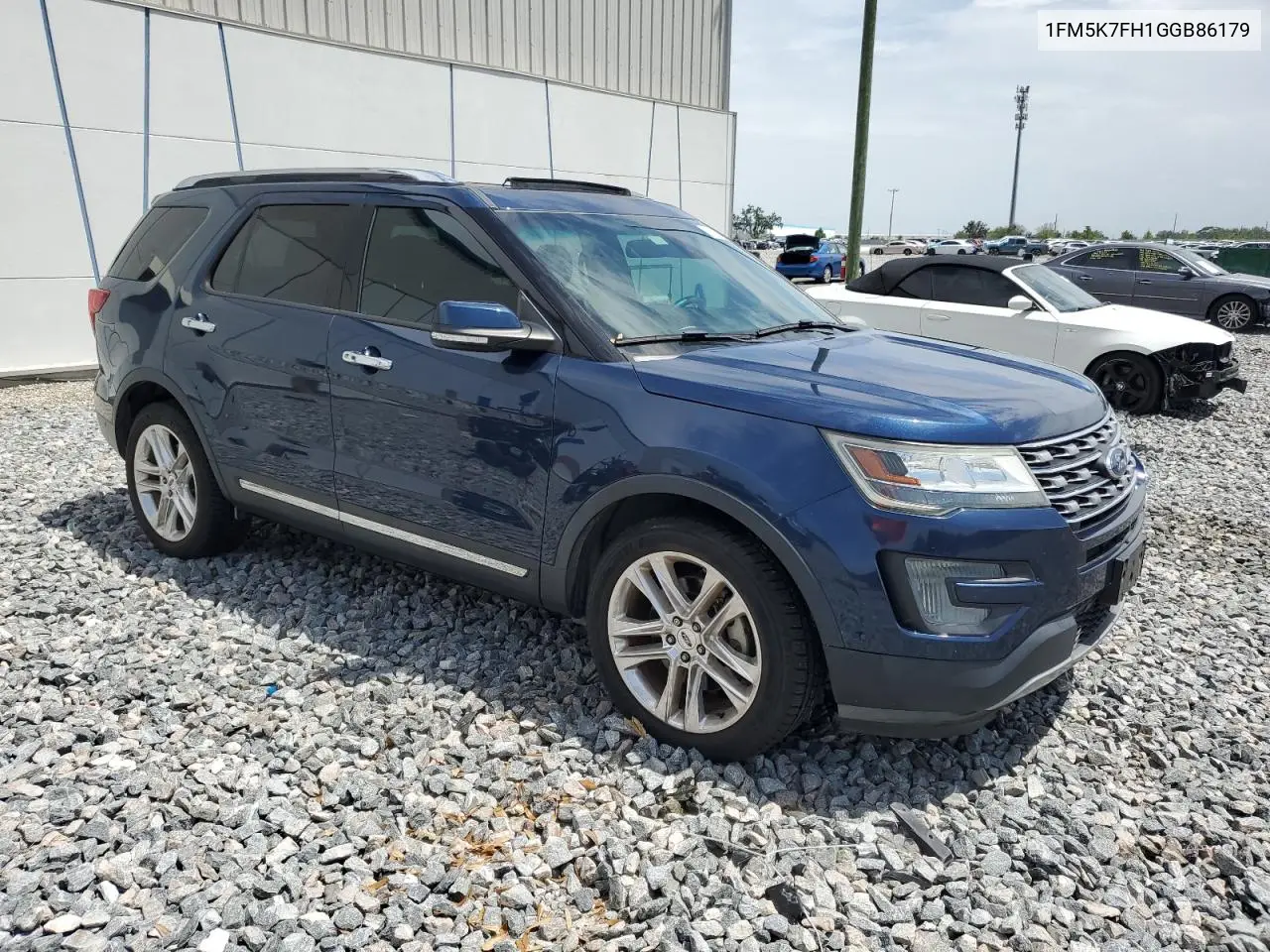 2016 Ford Explorer Limited VIN: 1FM5K7FH1GGB86179 Lot: 63028385