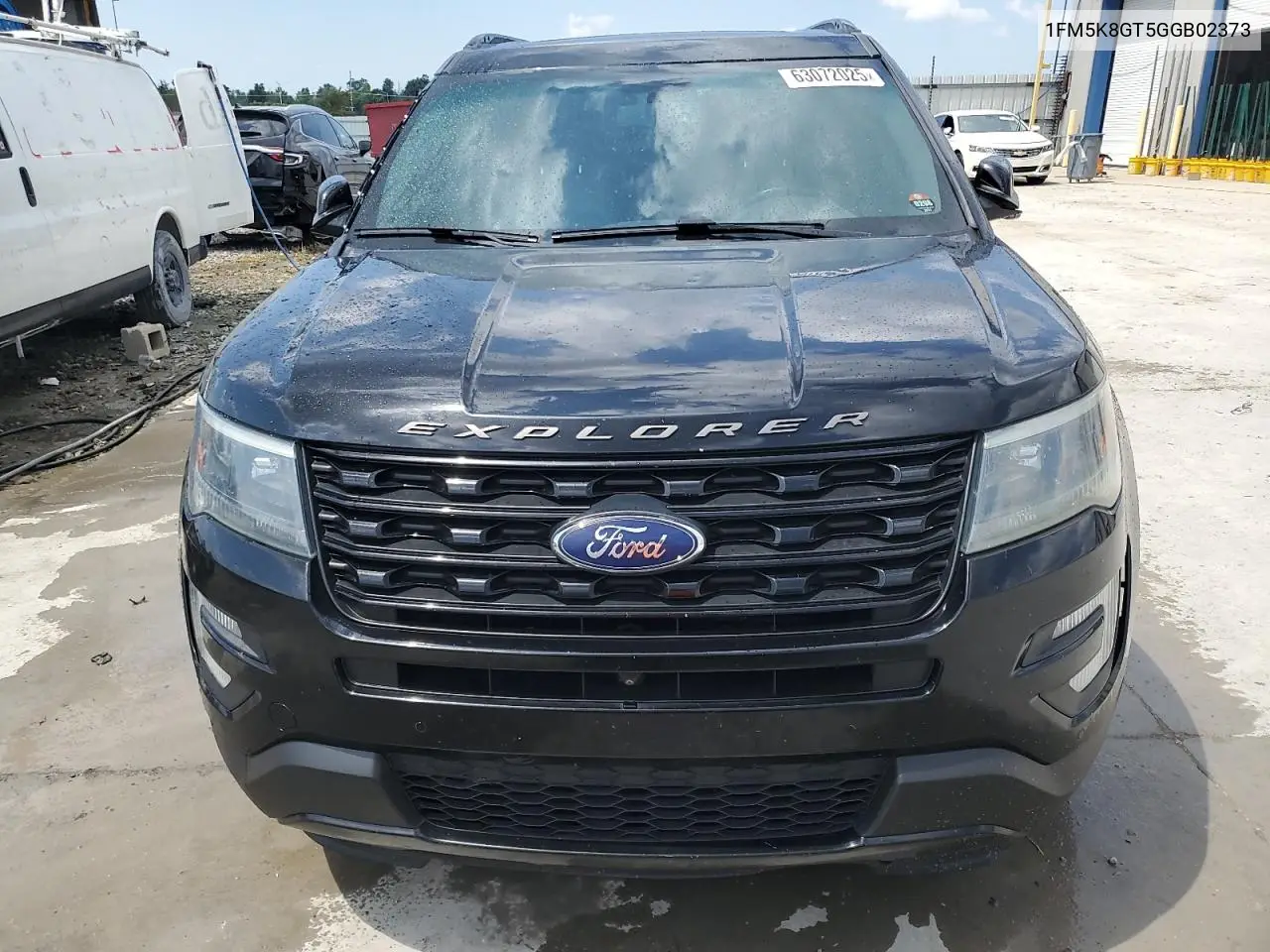 2016 Ford Explorer Sport VIN: 1FM5K8GT5GGB02373 Lot: 63072025
