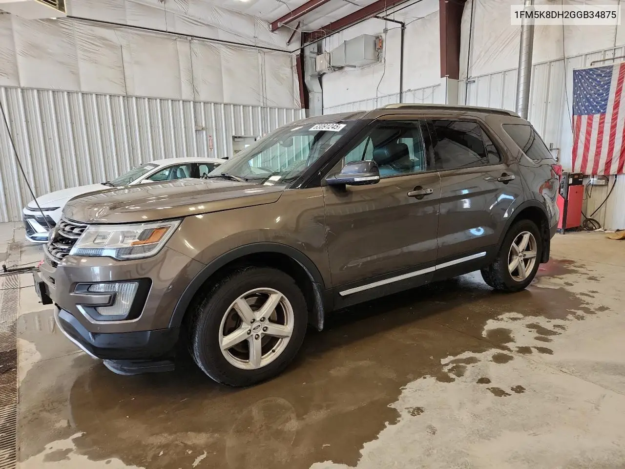 2016 Ford Explorer Xlt VIN: 1FM5K8DH2GGB34875 Lot: 63091245