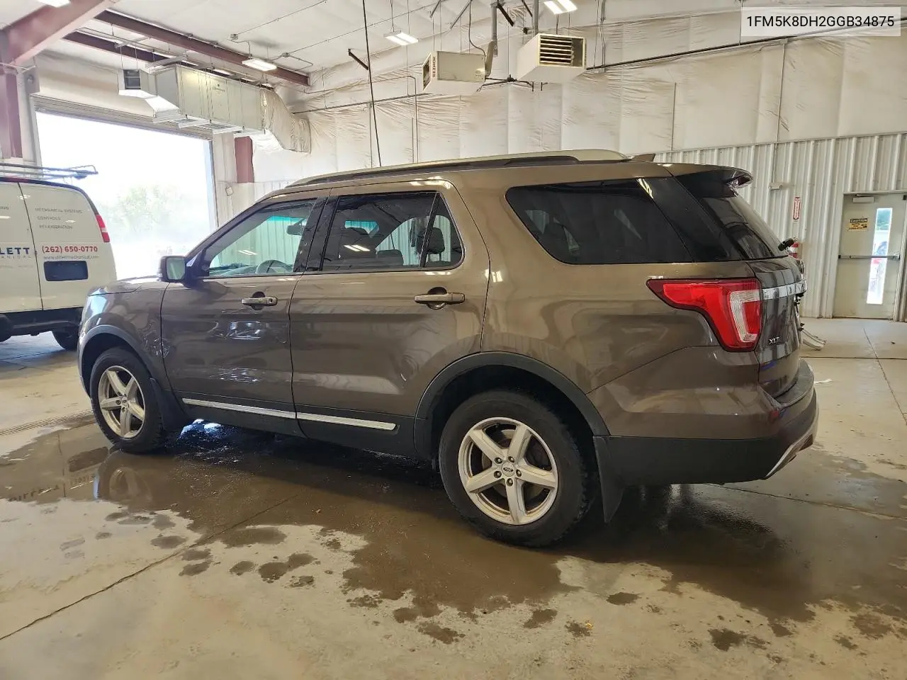 2016 Ford Explorer Xlt VIN: 1FM5K8DH2GGB34875 Lot: 63091245