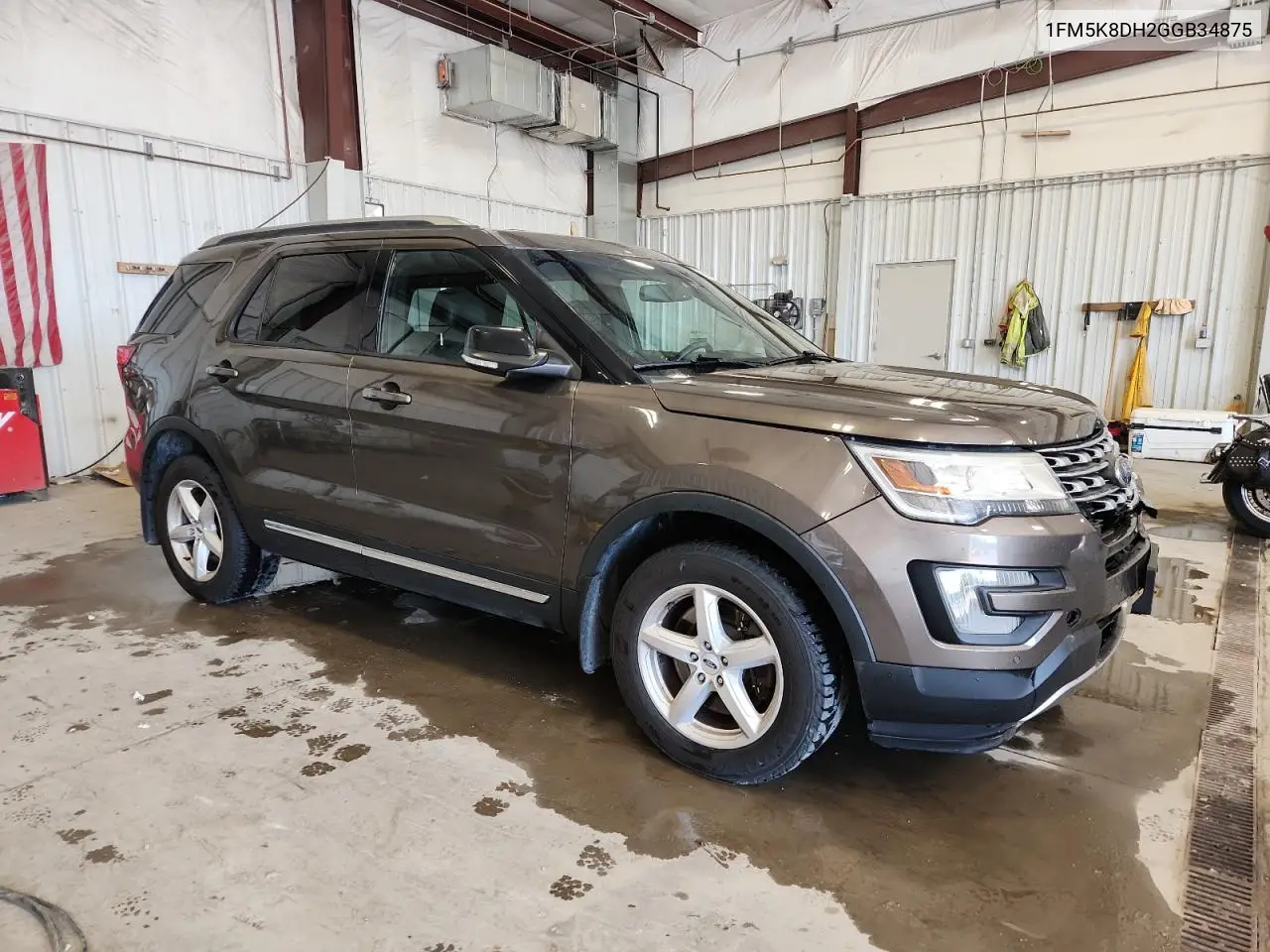 2016 Ford Explorer Xlt VIN: 1FM5K8DH2GGB34875 Lot: 63091245