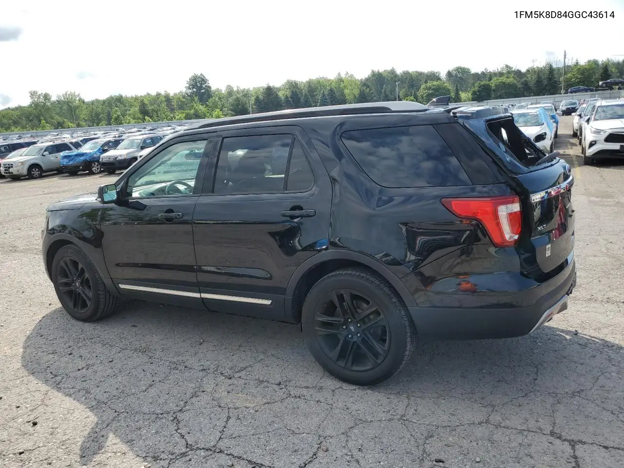 2016 Ford Explorer Xlt VIN: 1FM5K8D84GGC43614 Lot: 63374655