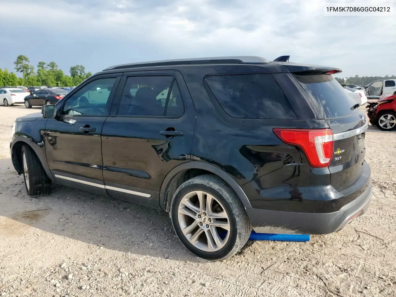2016 Ford Explorer Xlt VIN: 1FM5K7D86GGC04212 Lot: 63508295