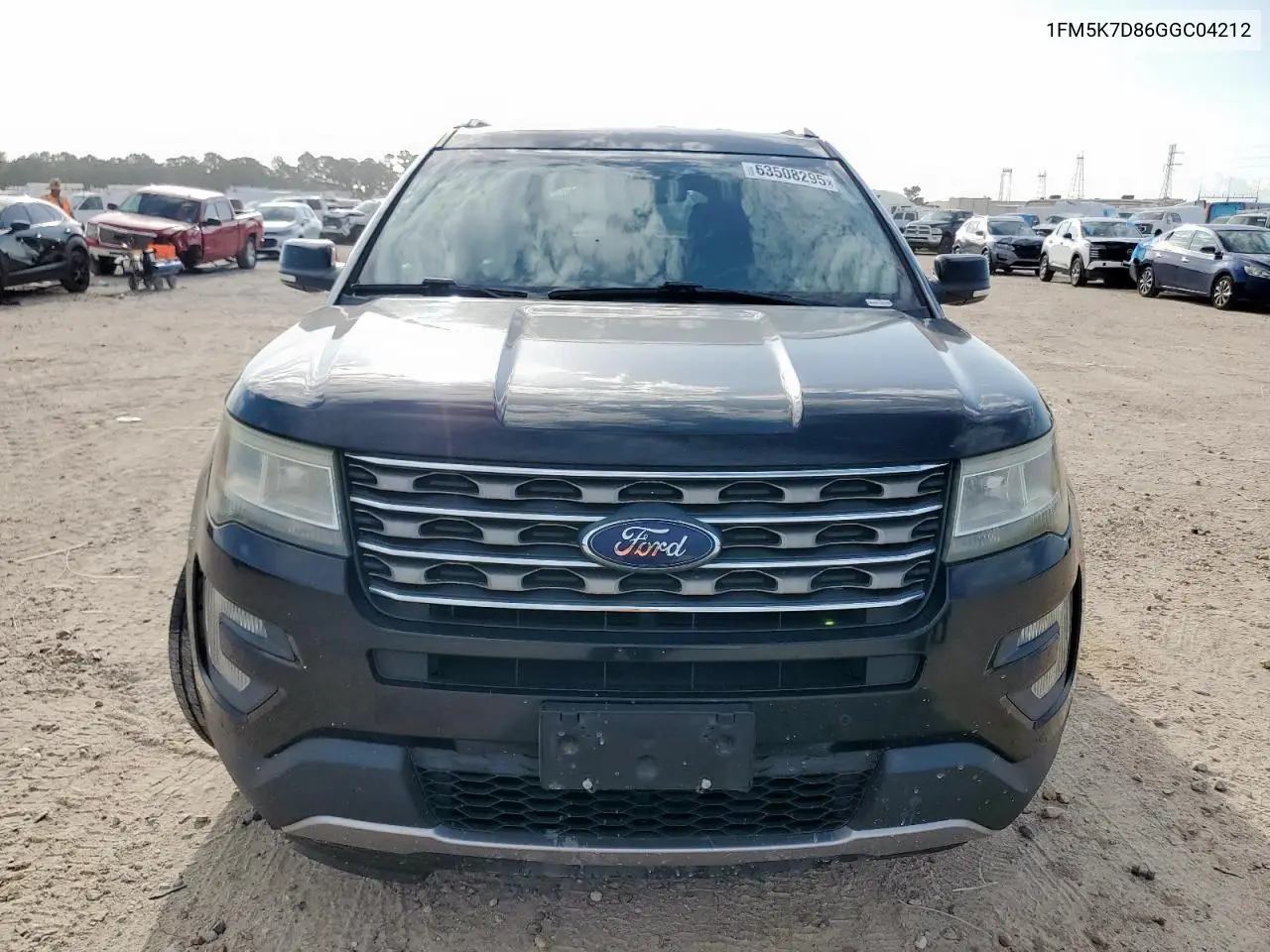 2016 Ford Explorer Xlt VIN: 1FM5K7D86GGC04212 Lot: 63508295