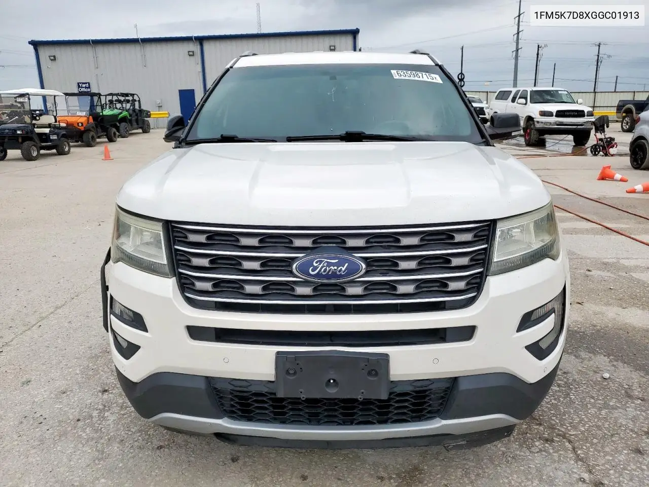 2016 Ford Explorer Xlt VIN: 1FM5K7D8XGGC01913 Lot: 63598715