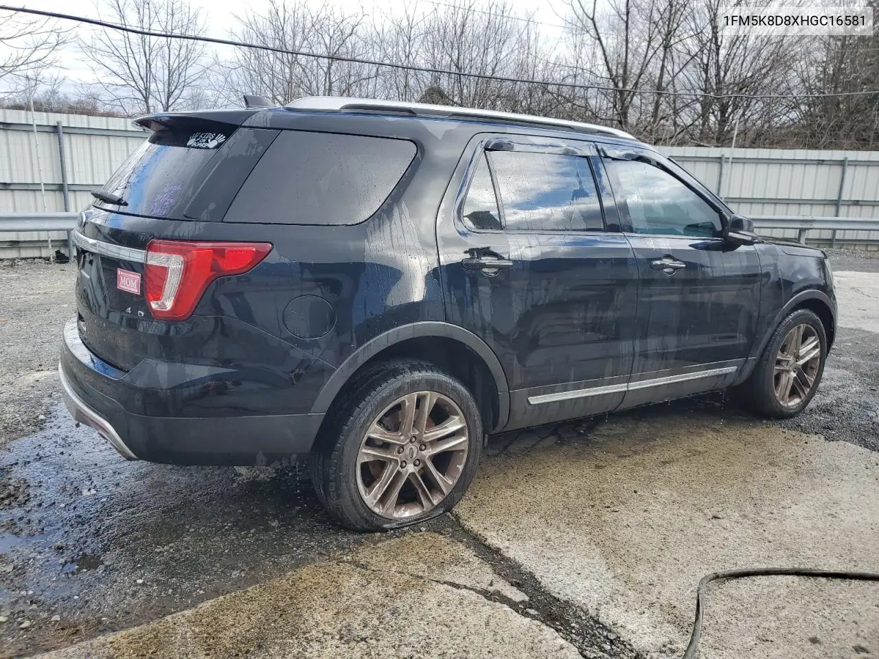 2017 Ford Explorer Xlt VIN: 1FM5K8D8XHGC16581 Lot: 49323905