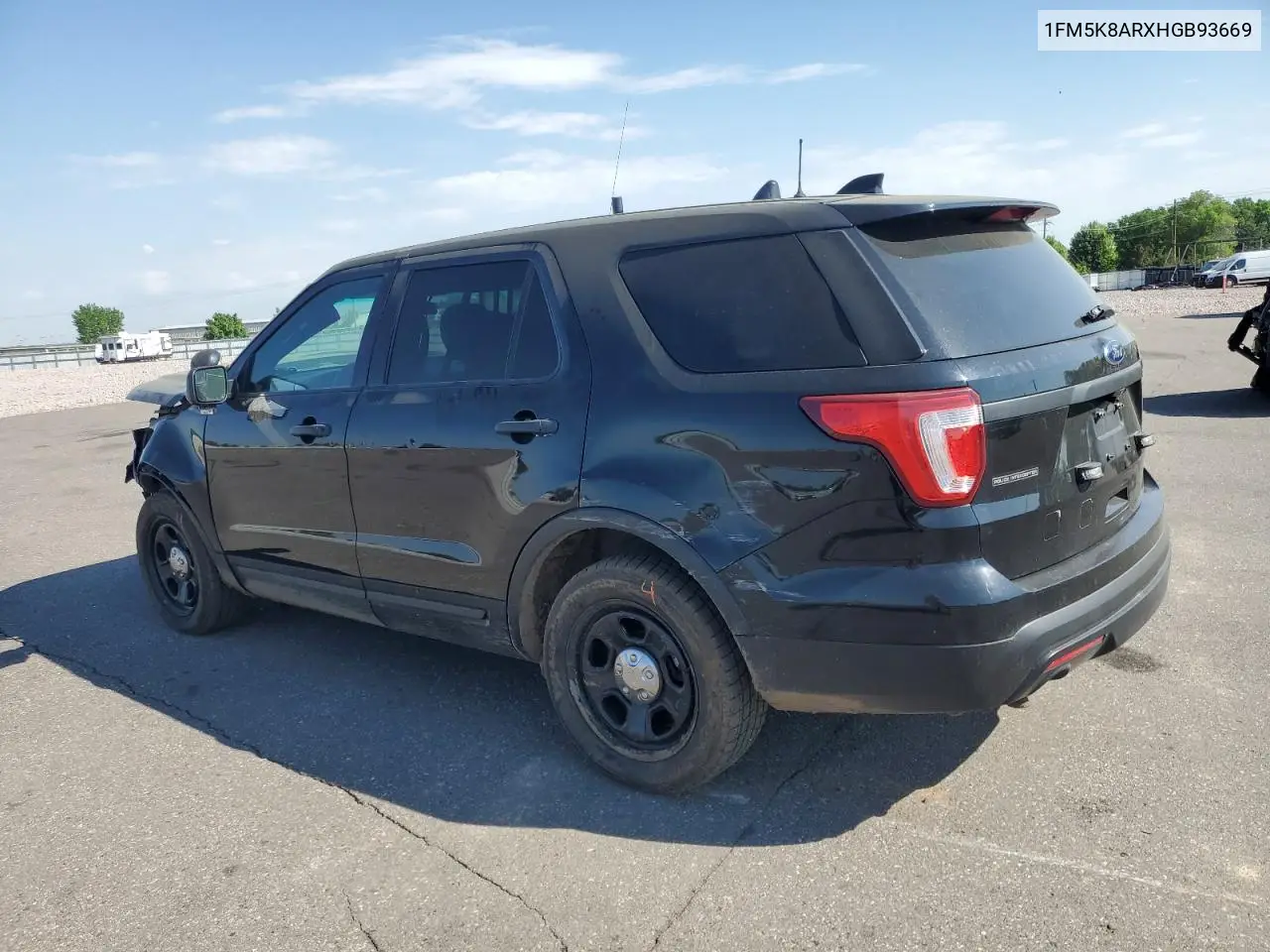 2017 Ford Explorer Police Interceptor VIN: 1FM5K8ARXHGB93669 Lot: 54293295