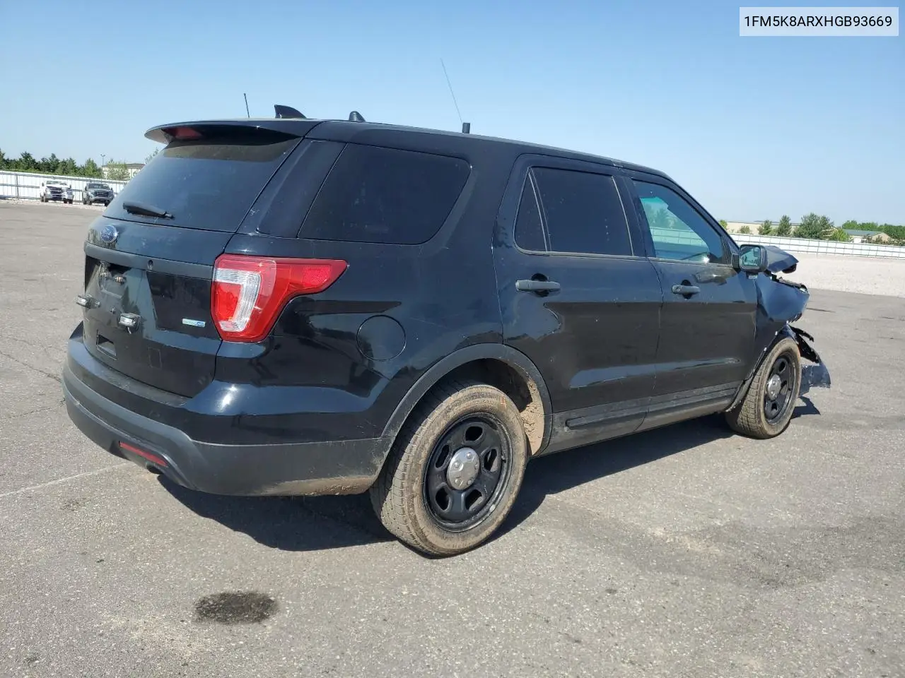 2017 Ford Explorer Police Interceptor VIN: 1FM5K8ARXHGB93669 Lot: 54293295