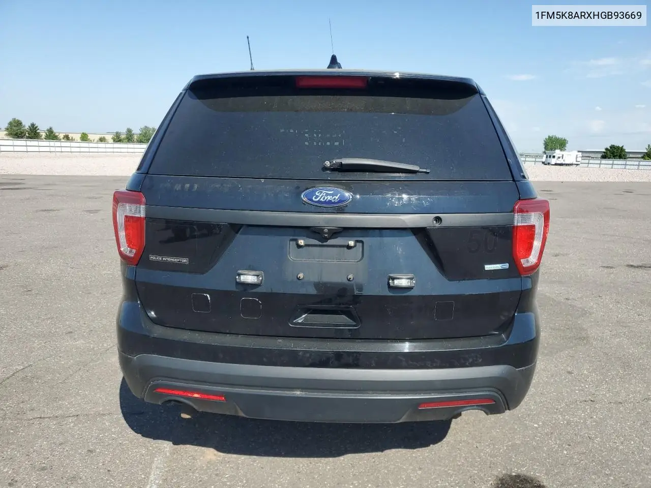 2017 Ford Explorer Police Interceptor VIN: 1FM5K8ARXHGB93669 Lot: 54293295