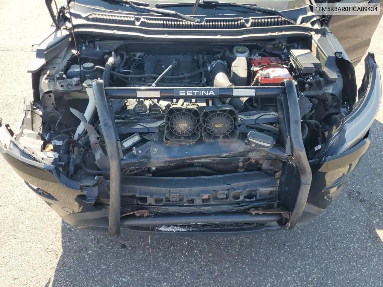 2017 Ford Explorer Police Interceptor VIN: 1FM5K8AR0HGA89434 Lot: 54293765