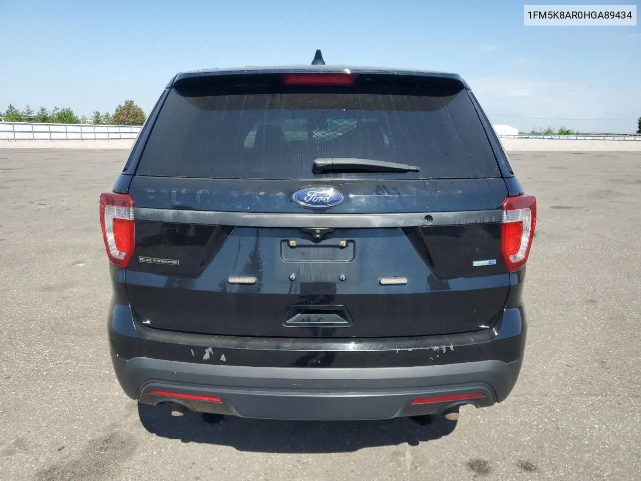 2017 Ford Explorer Police Interceptor VIN: 1FM5K8AR0HGA89434 Lot: 54293765