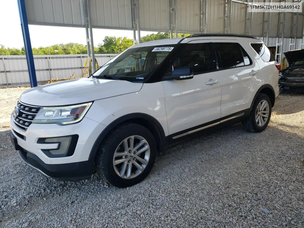 2017 Ford Explorer Xlt VIN: 1FM5K7DH1HGA69142 Lot: 56298775