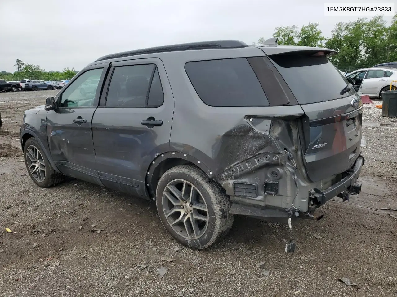 2017 Ford Explorer Sport VIN: 1FM5K8GT7HGA73833 Lot: 56459295