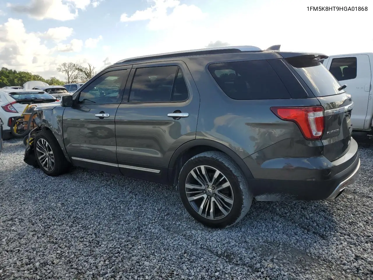 2017 Ford Explorer Platinum VIN: 1FM5K8HT9HGA01868 Lot: 56565135