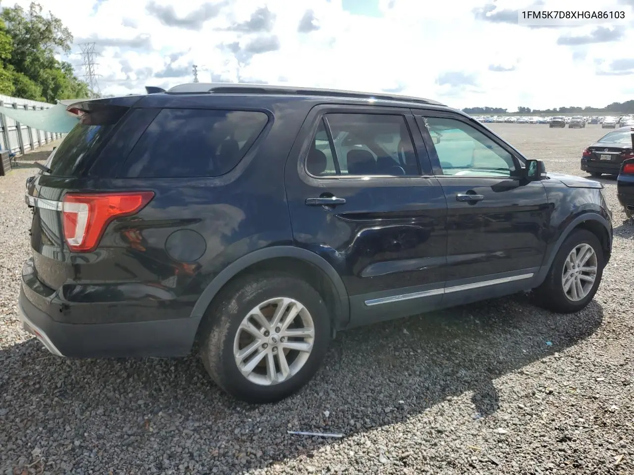 2017 Ford Explorer Xlt VIN: 1FM5K7D8XHGA86103 Lot: 56932805