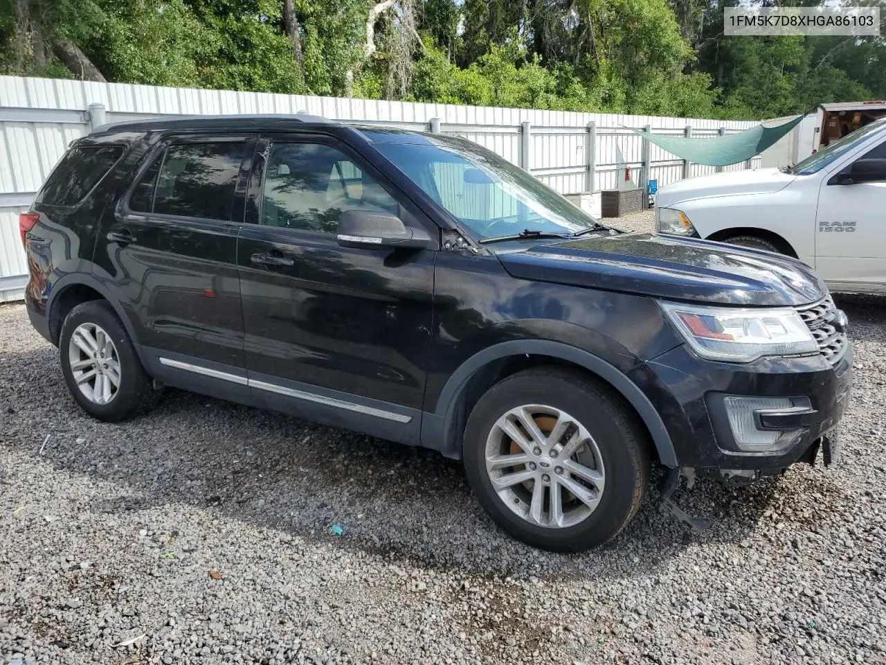 2017 Ford Explorer Xlt VIN: 1FM5K7D8XHGA86103 Lot: 56932805