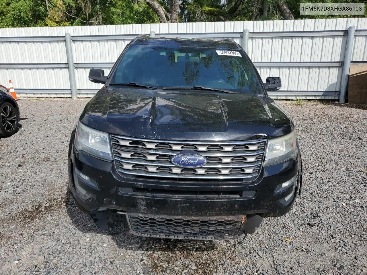 2017 Ford Explorer Xlt VIN: 1FM5K7D8XHGA86103 Lot: 56932805