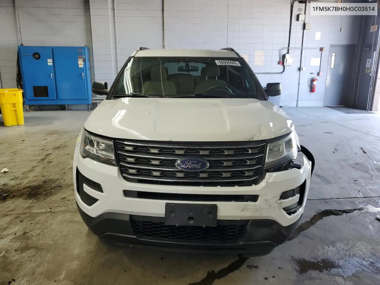 2017 Ford Explorer VIN: 1FM5K7BH0HGC03514 Lot: 56995945