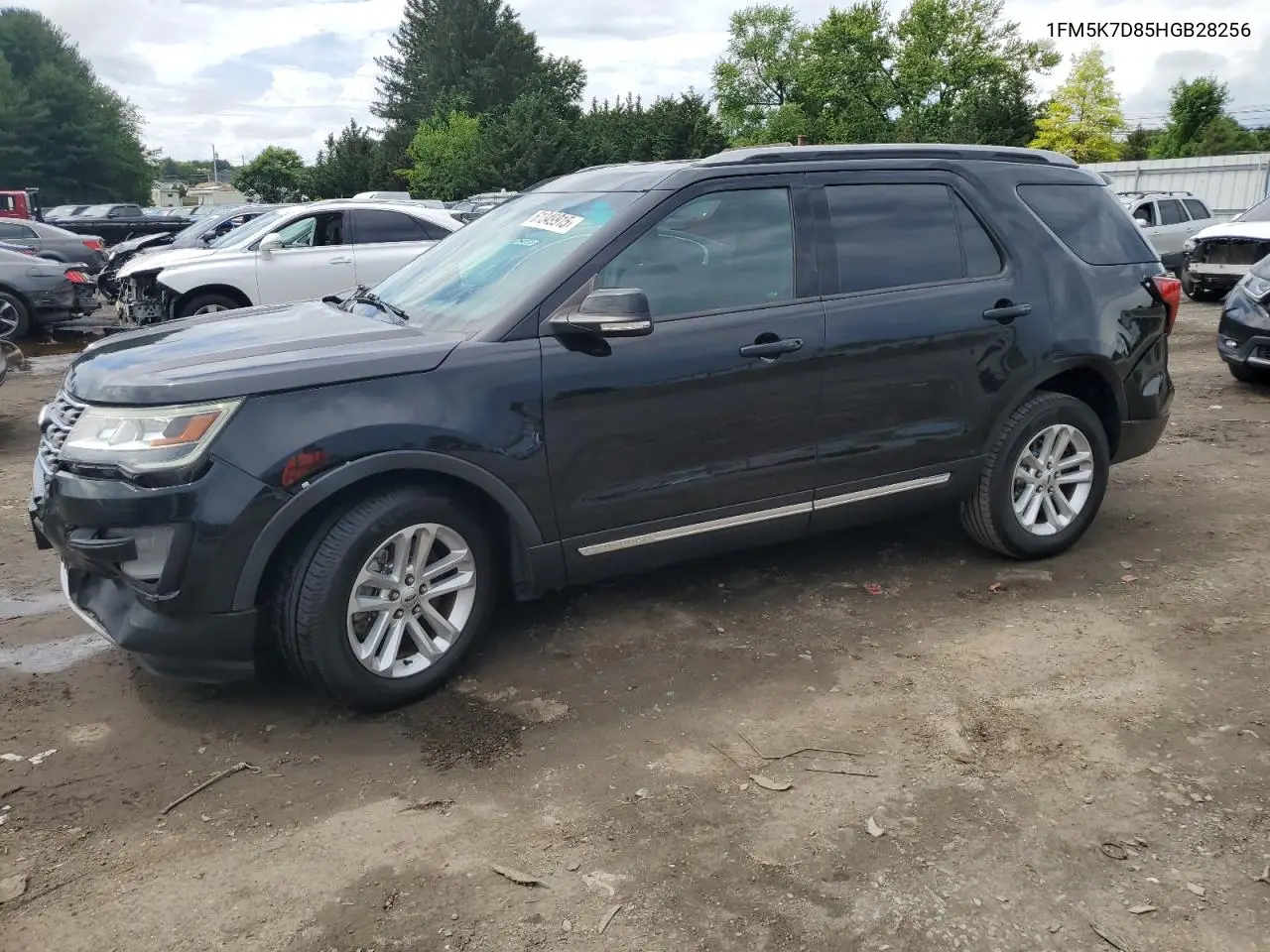 2017 Ford Explorer Xlt VIN: 1FM5K7D85HGB28256 Lot: 61349915