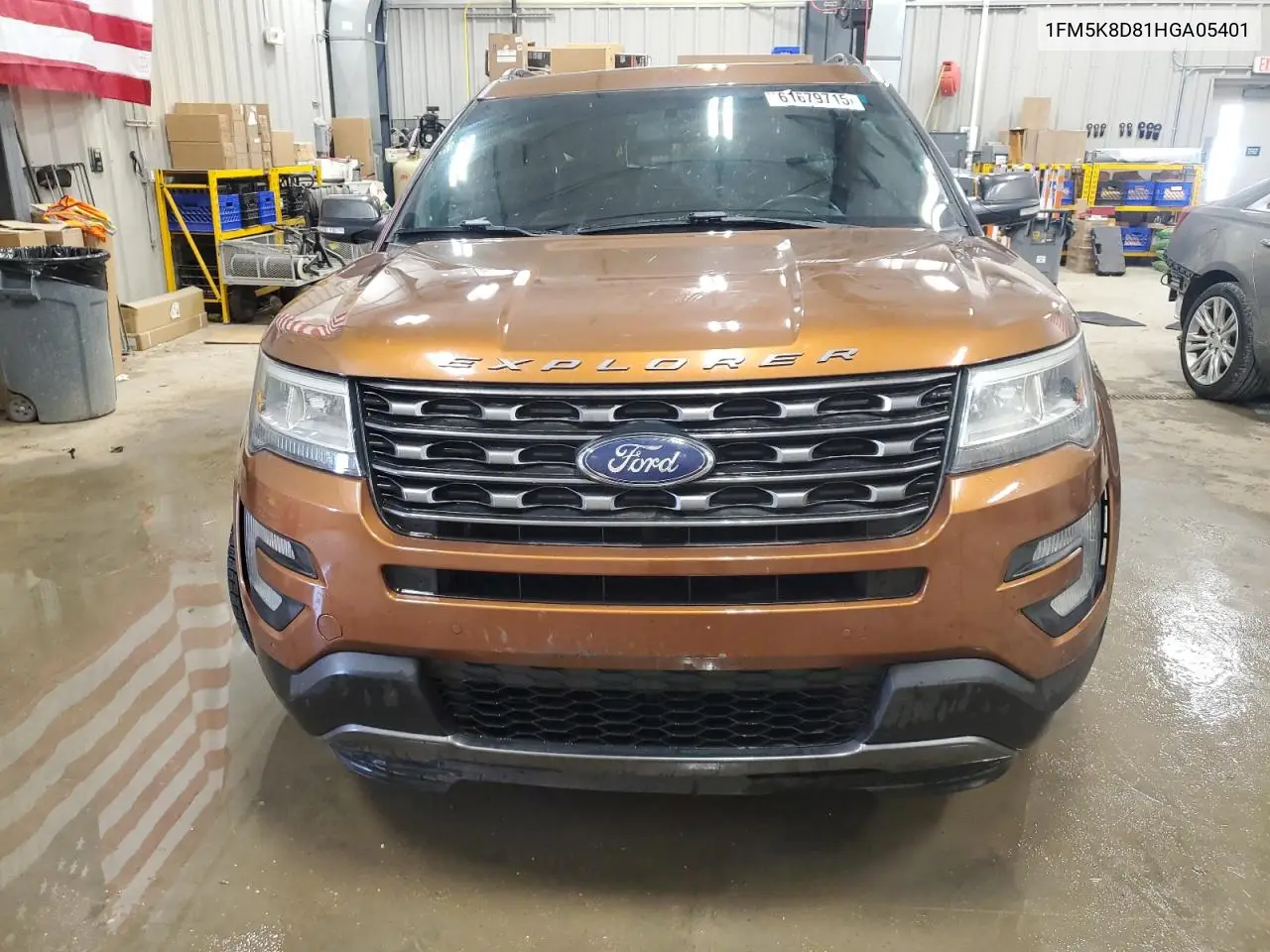 2017 Ford Explorer Xlt VIN: 1FM5K8D81HGA05401 Lot: 61679715