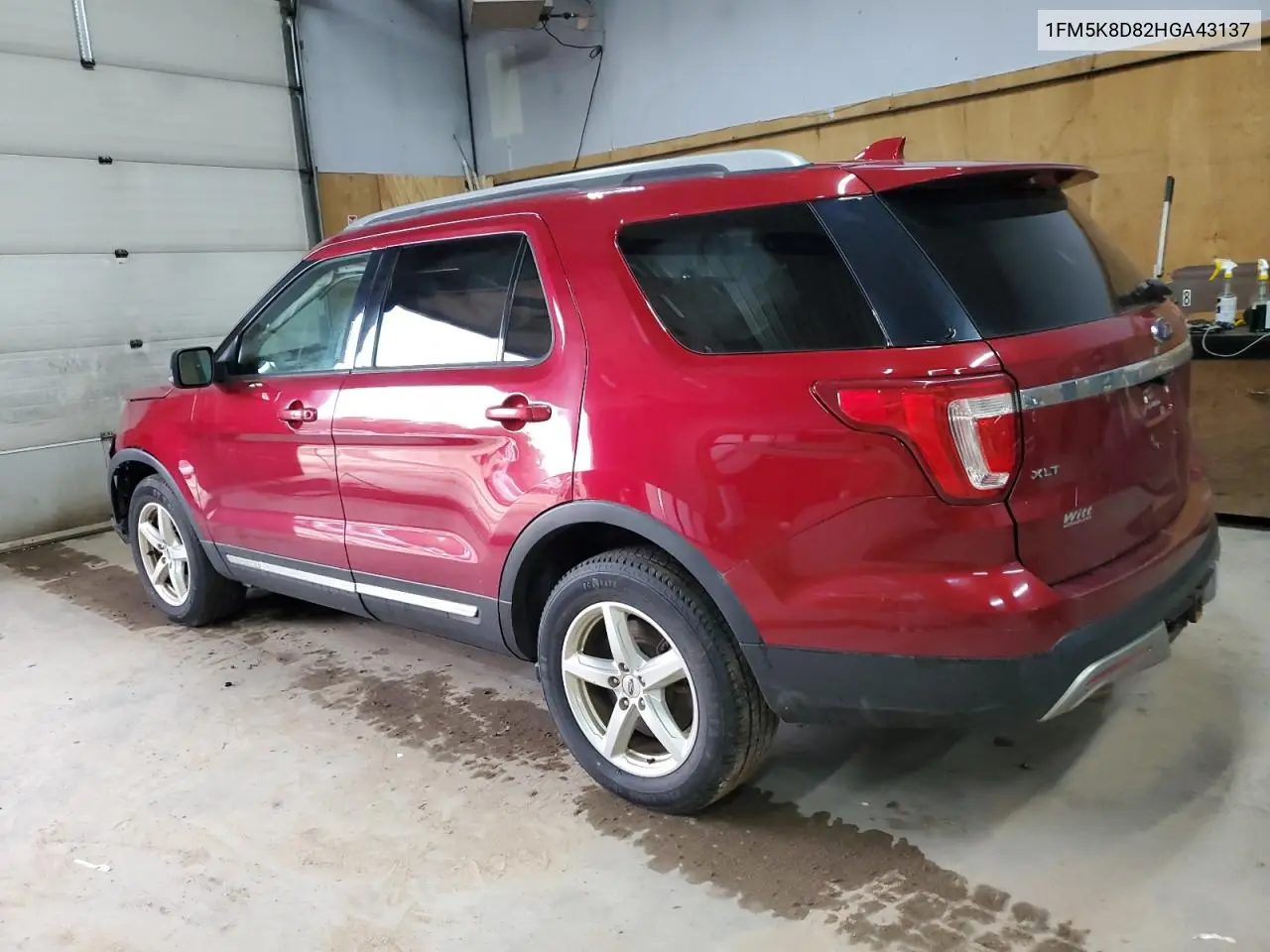 2017 Ford Explorer Xlt VIN: 1FM5K8D82HGA43137 Lot: 61988865