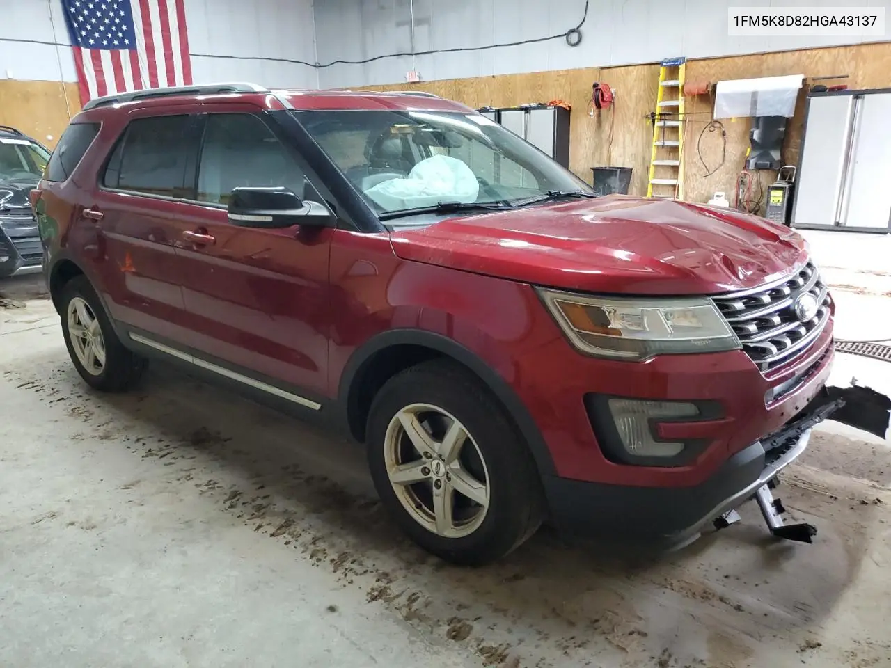 2017 Ford Explorer Xlt VIN: 1FM5K8D82HGA43137 Lot: 61988865