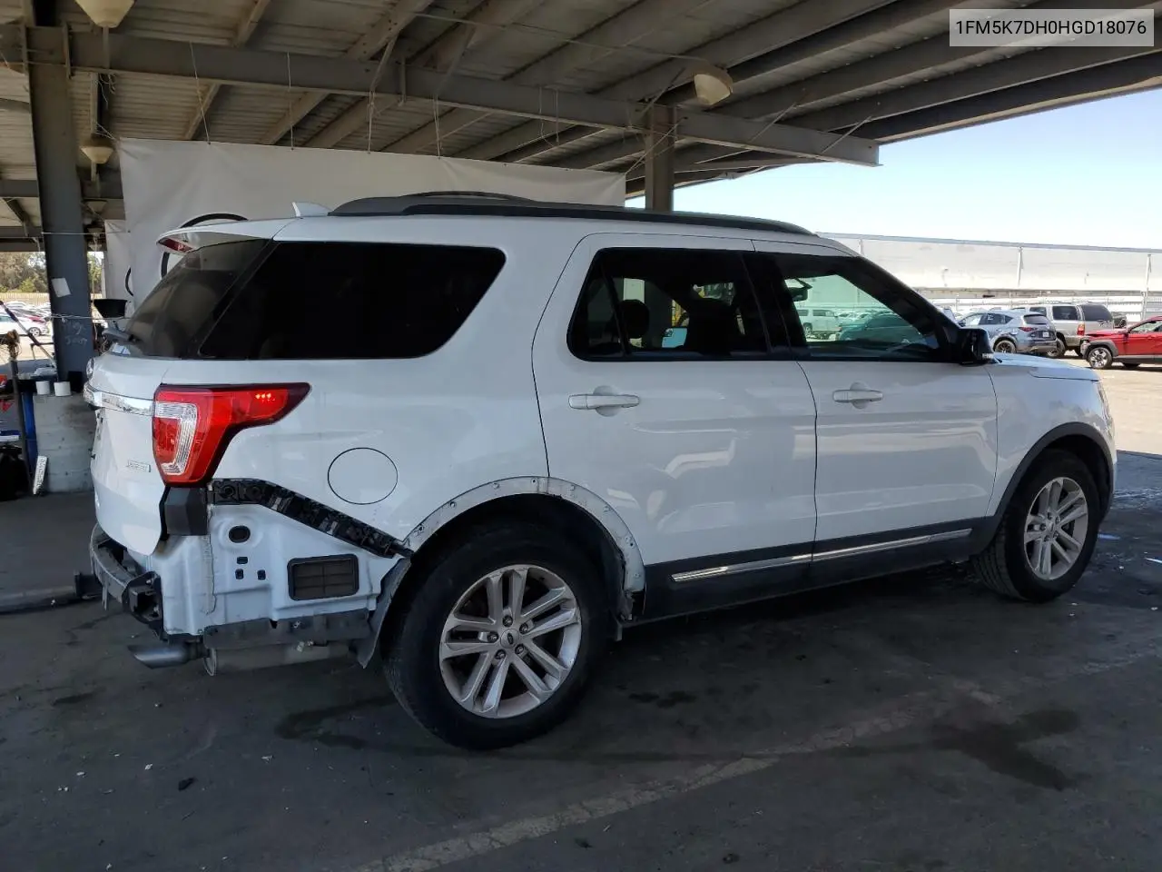 2017 Ford Explorer Xlt VIN: 1FM5K7DH0HGD18076 Lot: 62330935