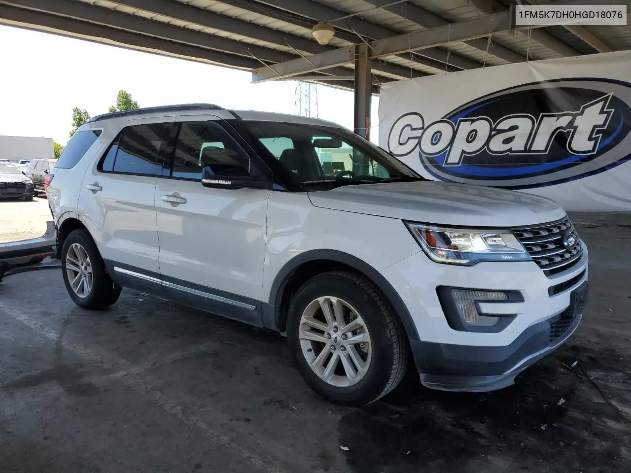 2017 Ford Explorer Xlt VIN: 1FM5K7DH0HGD18076 Lot: 62330935