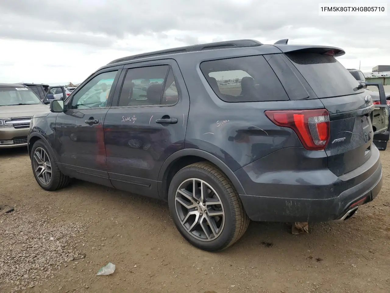 2017 Ford Explorer Sport VIN: 1FM5K8GTXHGB05710 Lot: 62354255