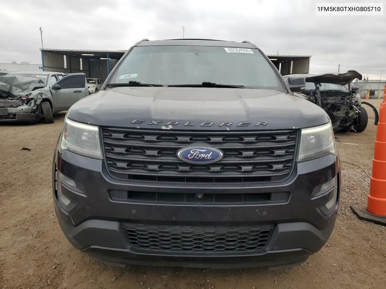 2017 Ford Explorer Sport VIN: 1FM5K8GTXHGB05710 Lot: 62354255