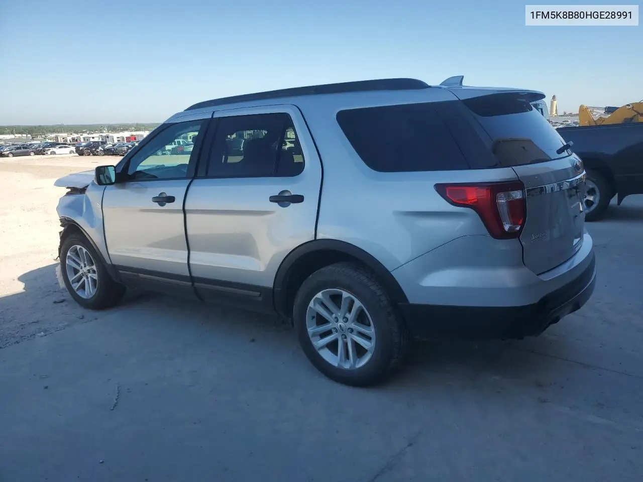 2017 Ford Explorer VIN: 1FM5K8B80HGE28991 Lot: 62384675