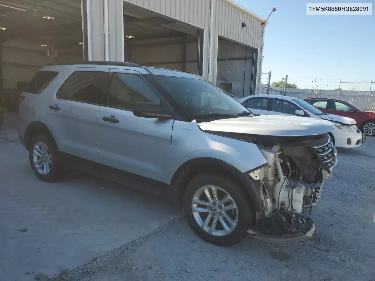 2017 Ford Explorer VIN: 1FM5K8B80HGE28991 Lot: 62384675