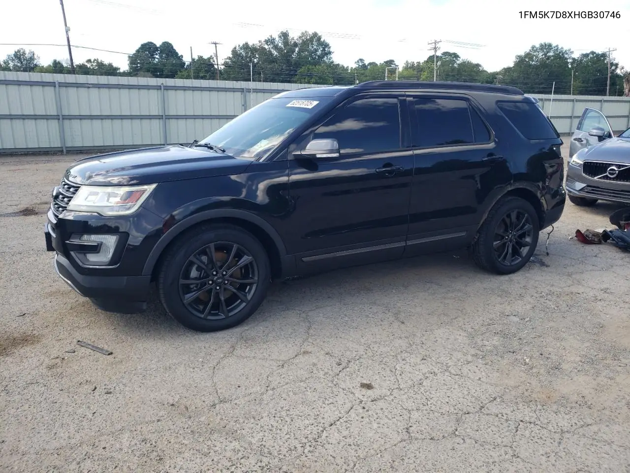 2017 Ford Explorer Xlt VIN: 1FM5K7D8XHGB30746 Lot: 62518705