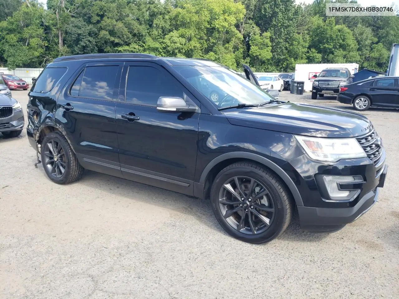 2017 Ford Explorer Xlt VIN: 1FM5K7D8XHGB30746 Lot: 62518705