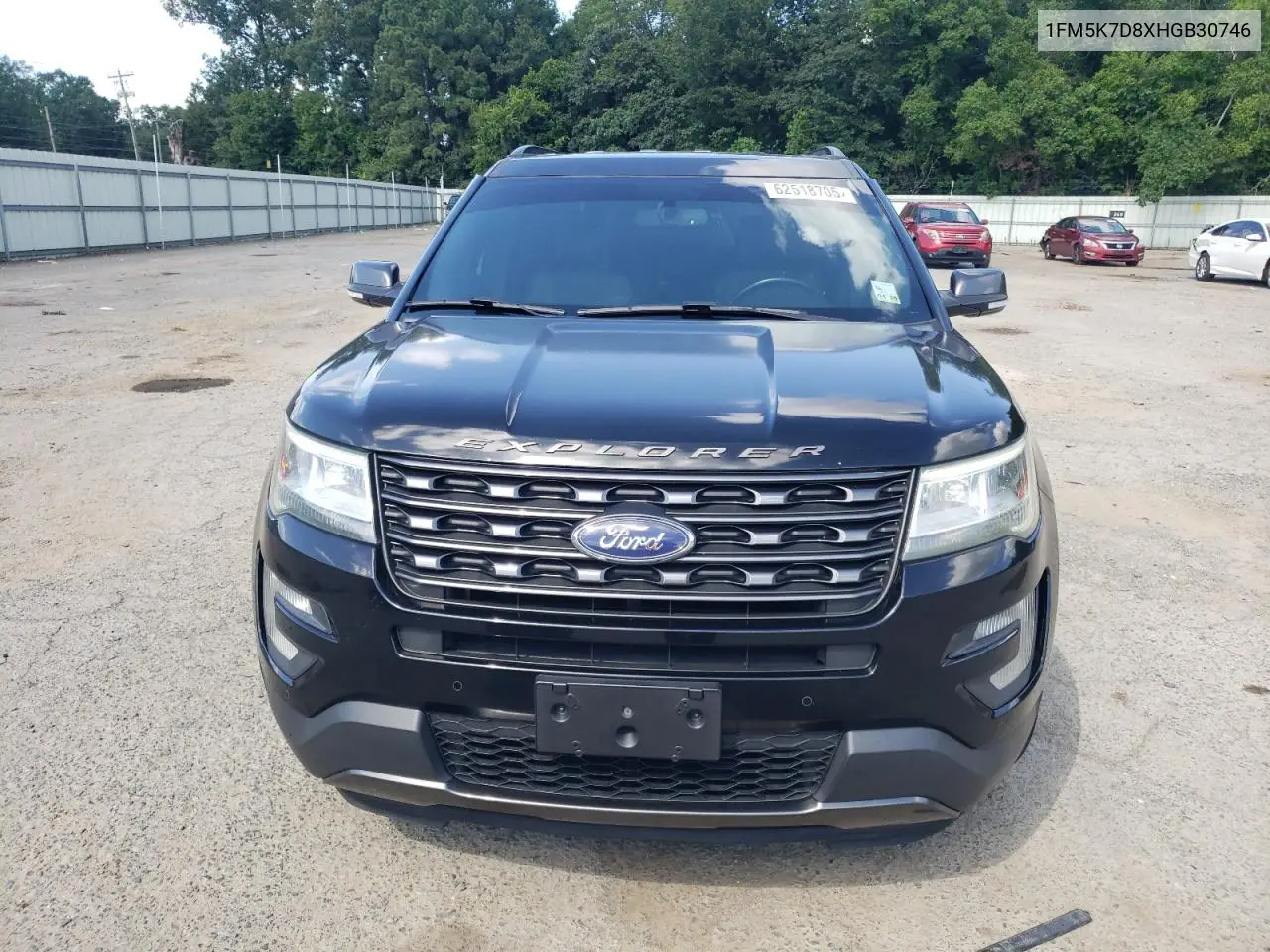2017 Ford Explorer Xlt VIN: 1FM5K7D8XHGB30746 Lot: 62518705