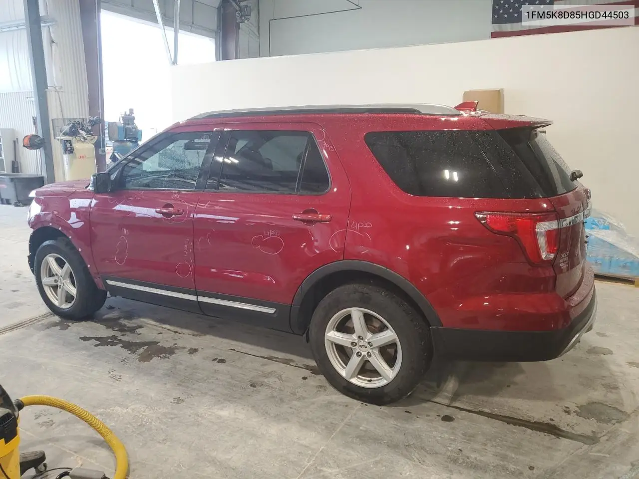 2017 Ford Explorer Xlt VIN: 1FM5K8D85HGD44503 Lot: 62553725
