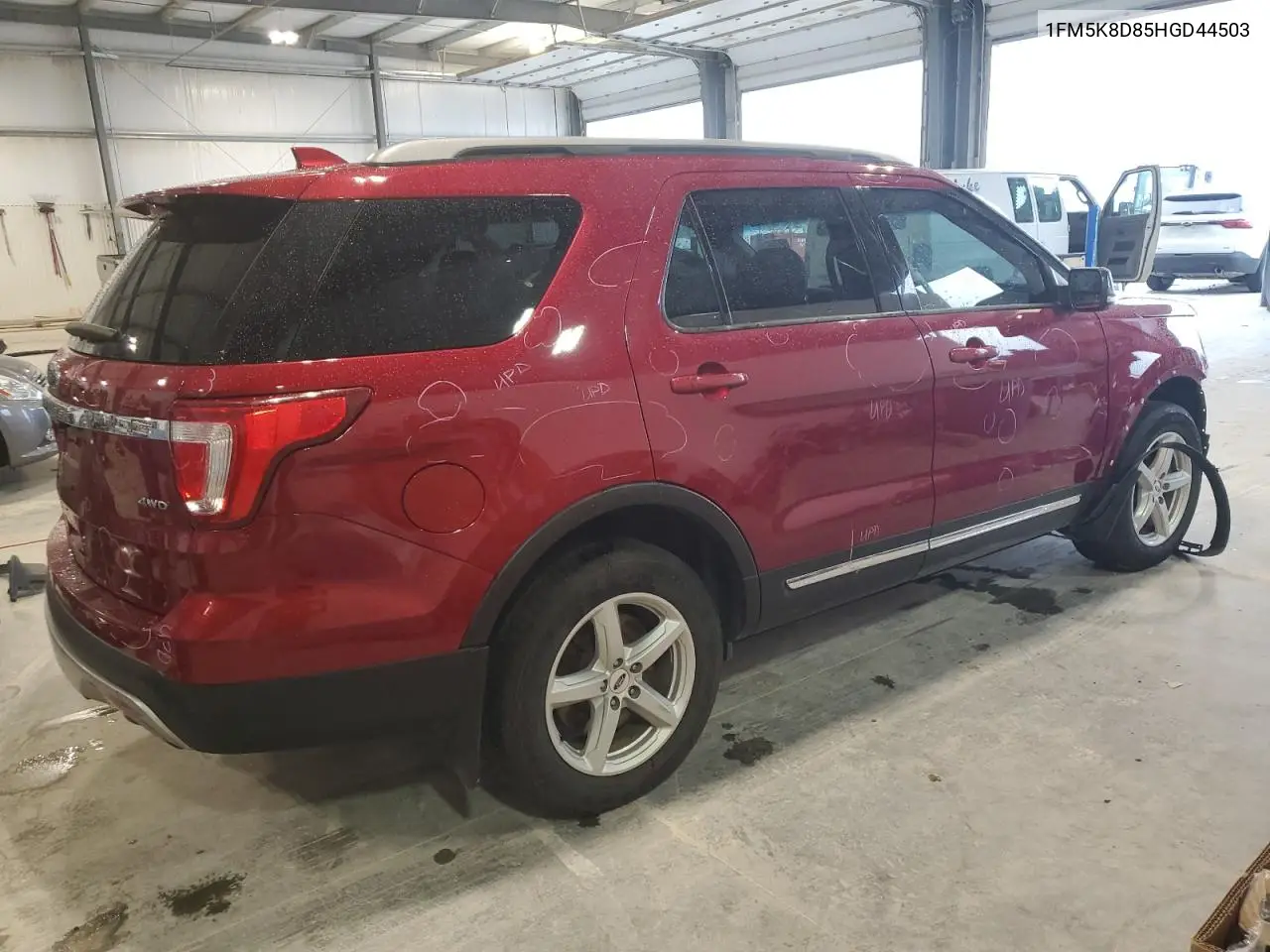 2017 Ford Explorer Xlt VIN: 1FM5K8D85HGD44503 Lot: 62553725