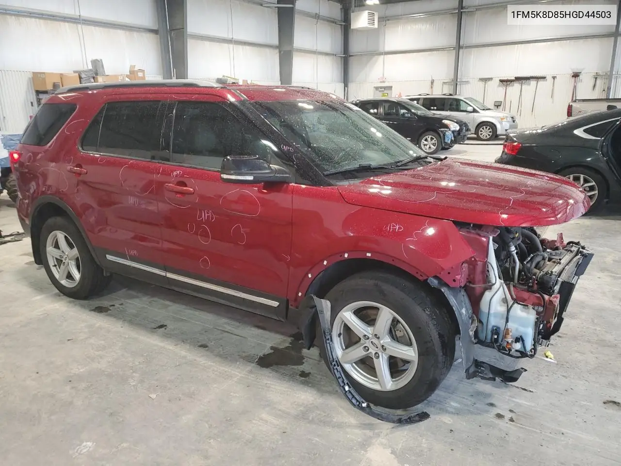 2017 Ford Explorer Xlt VIN: 1FM5K8D85HGD44503 Lot: 62553725