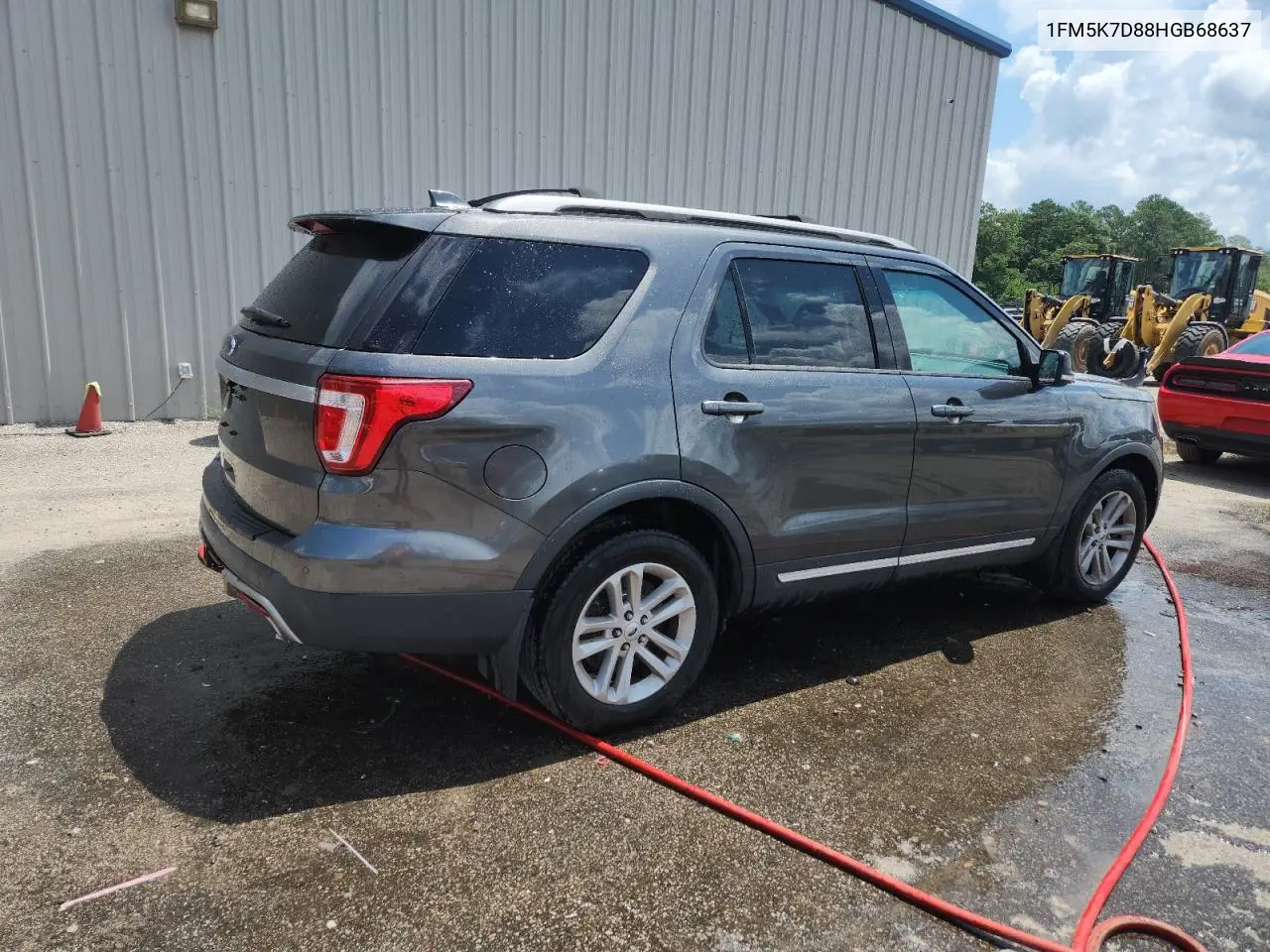 2017 Ford Explorer Xlt VIN: 1FM5K7D88HGB68637 Lot: 62636915