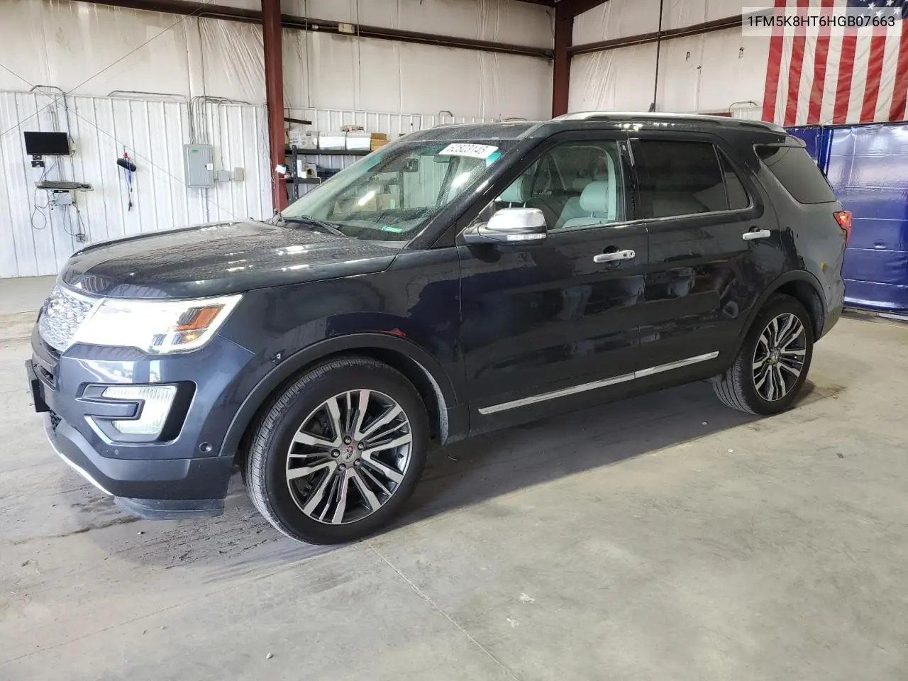 2017 Ford Explorer Platinum VIN: 1FM5K8HT6HGB07663 Lot: 62823145