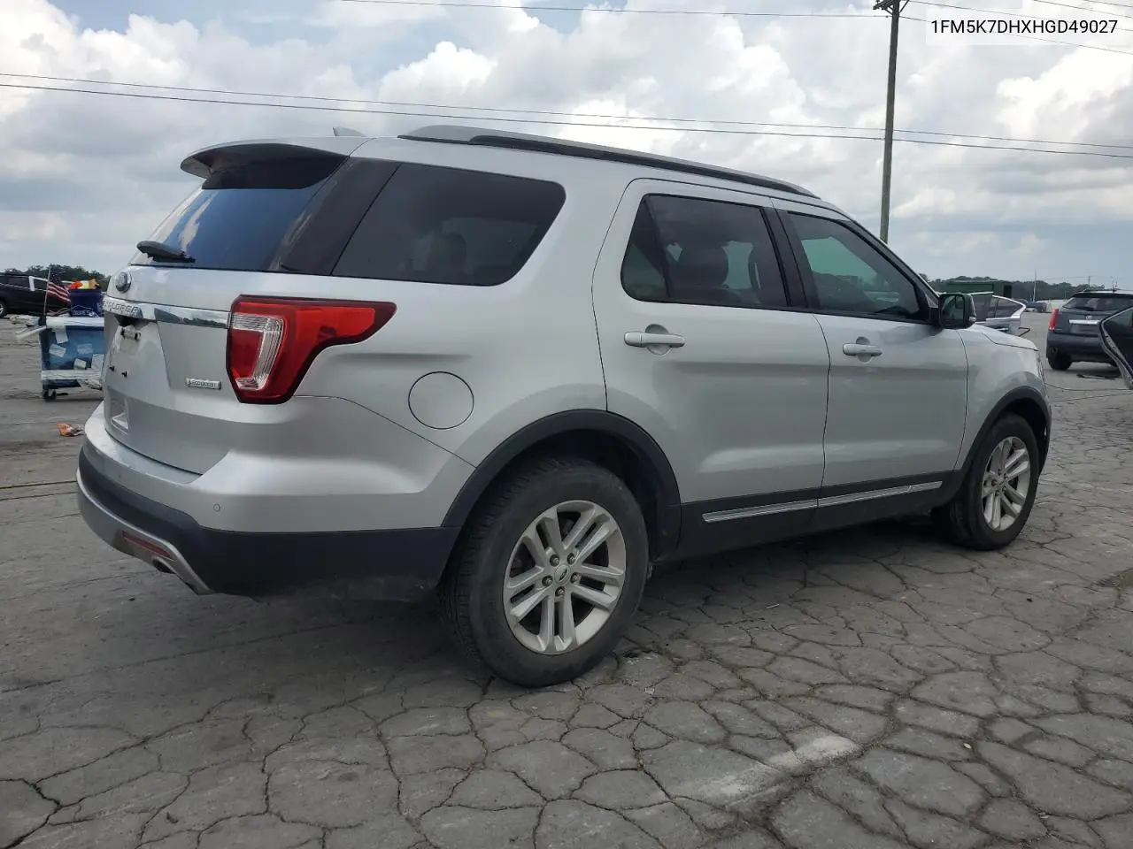 1fm5k7dhxhgd49027 1FM5K7DHXHGD49027 2017 Ford Explorer Xlt