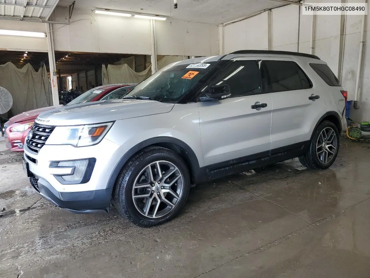 2017 Ford Explorer Sport VIN: 1FM5K8GT0HGC08490 Lot: 63056355