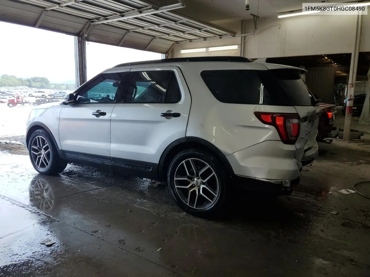 2017 Ford Explorer Sport VIN: 1FM5K8GT0HGC08490 Lot: 63056355
