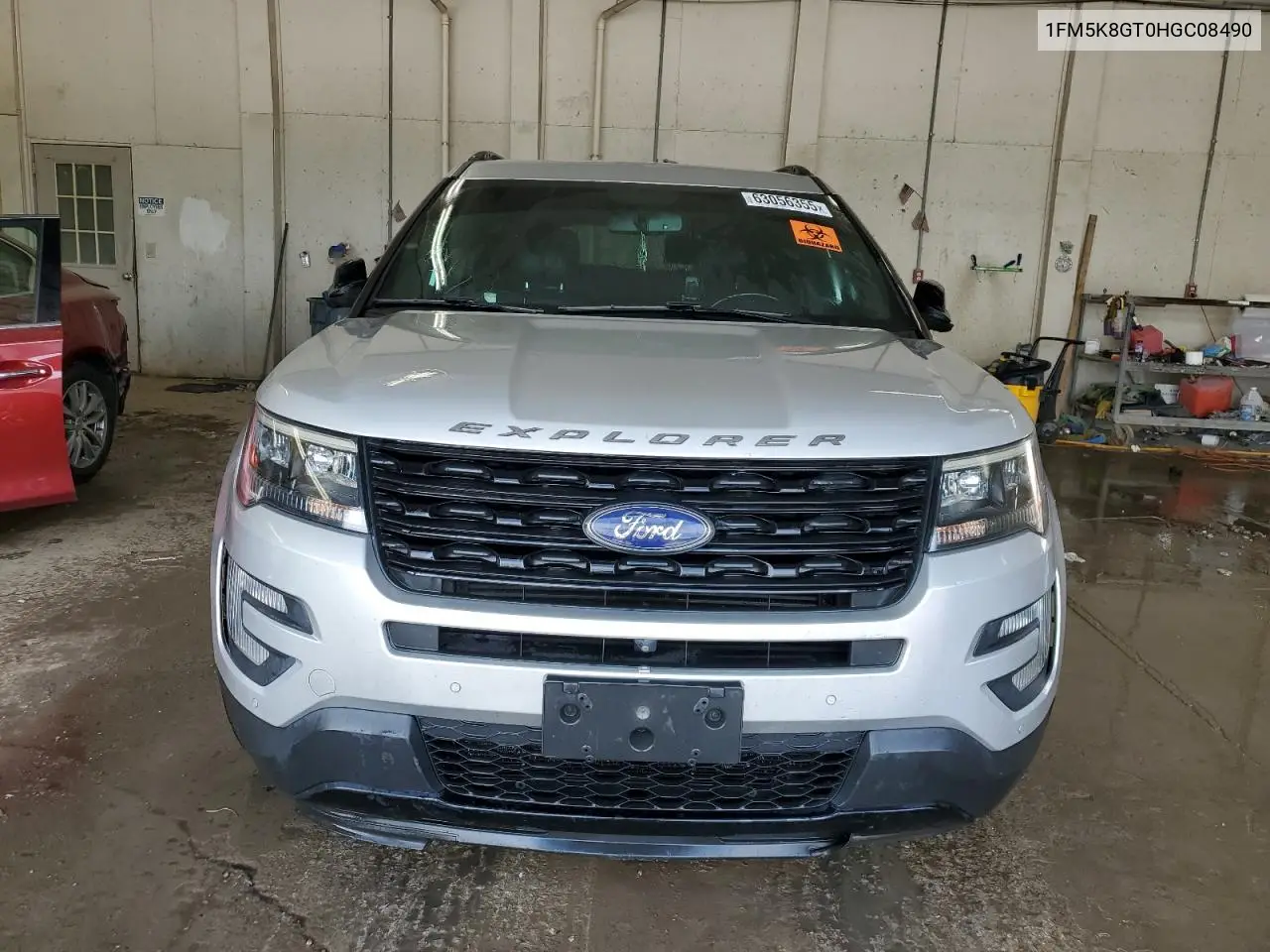 2017 Ford Explorer Sport VIN: 1FM5K8GT0HGC08490 Lot: 63056355