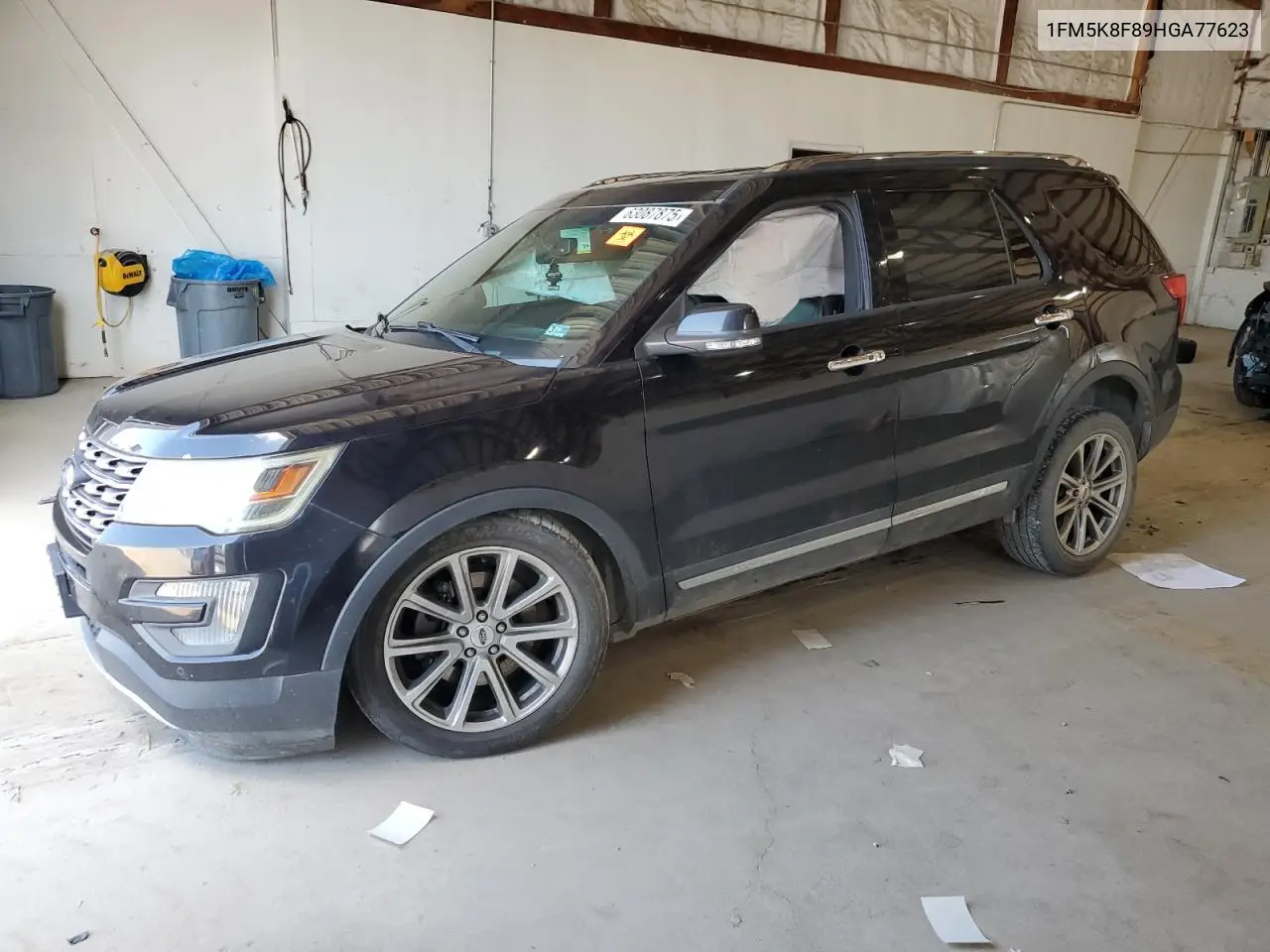 2017 Ford Explorer Limited VIN: 1FM5K8F89HGA77623 Lot: 63087875