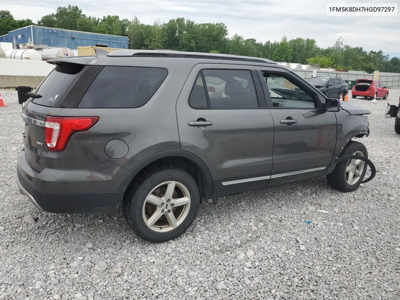 2017 Ford Explorer Xlt VIN: 1FM5K8DH7HGD97297 Lot: 63110195